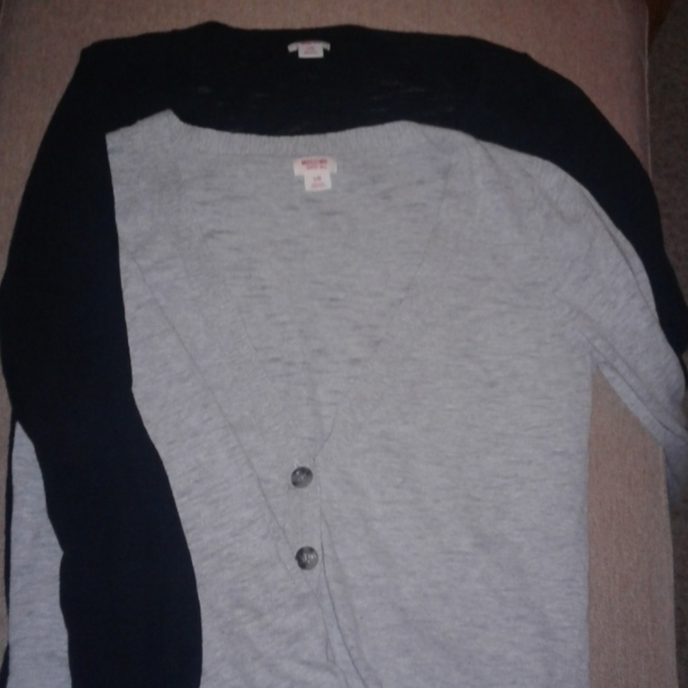 2 mossimo boyfriend cardigans